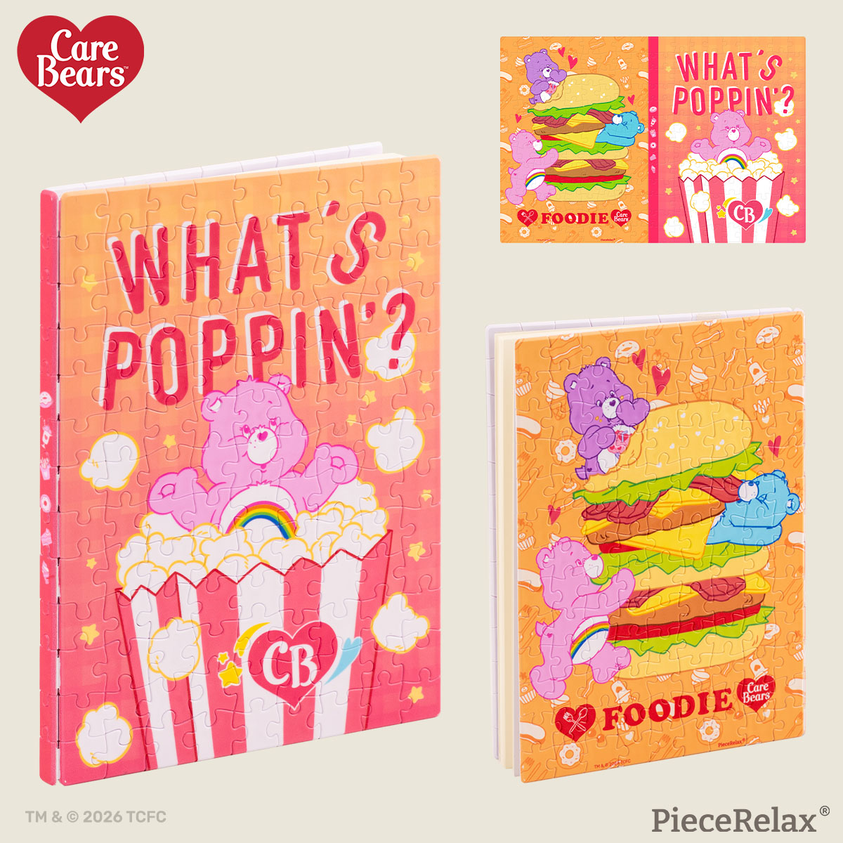 Enjoy a delicious meal with Care Bears™—and don’t forget to jot down every tasty memory. Because the best bites are the ones you’ll want to remember.