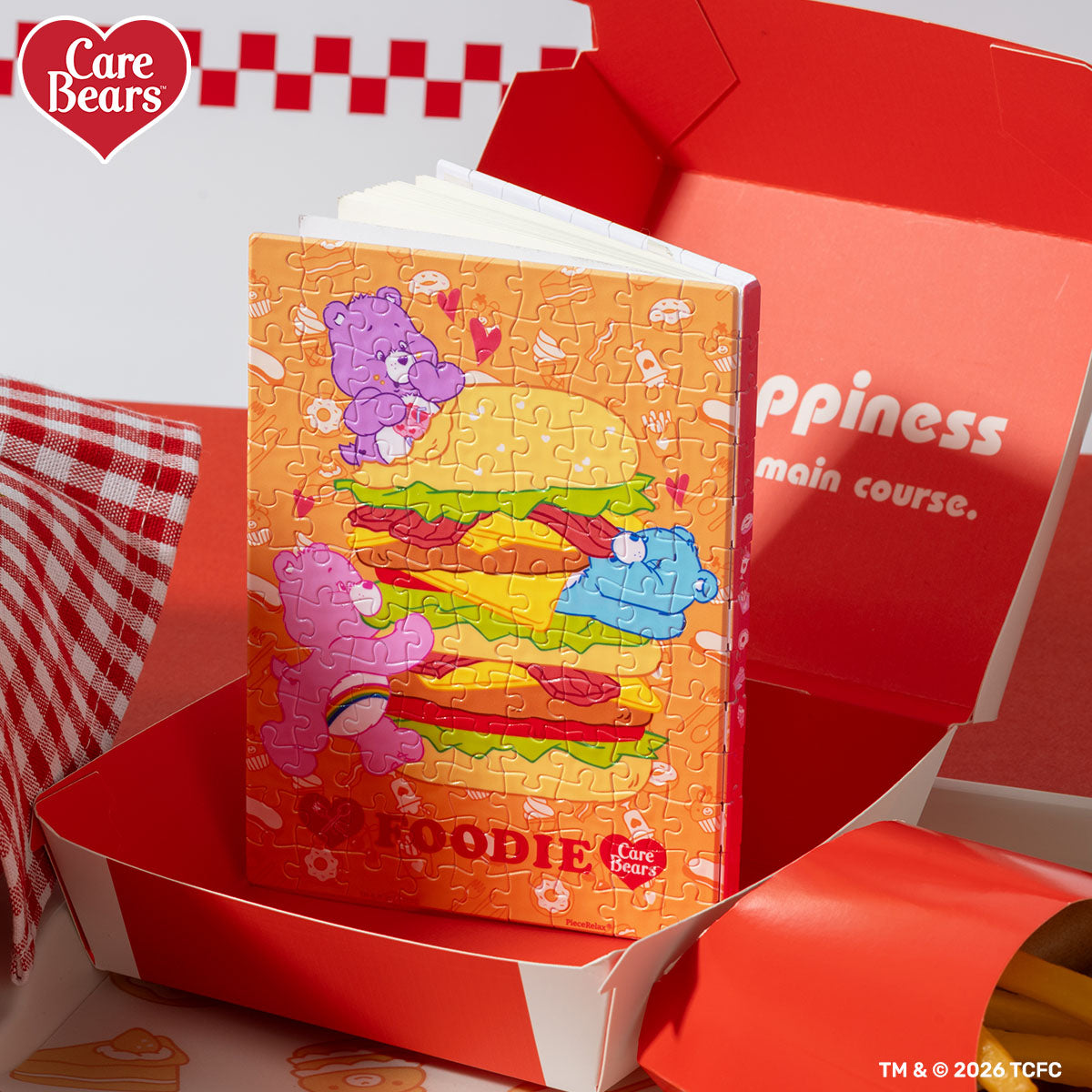Enjoy a delicious meal with Care Bears™—and don’t forget to jot down every tasty memory. Because the best bites are the ones you’ll want to remember.